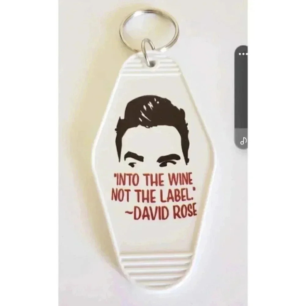 Schitt's Creek David Rose Funny Keychain j08